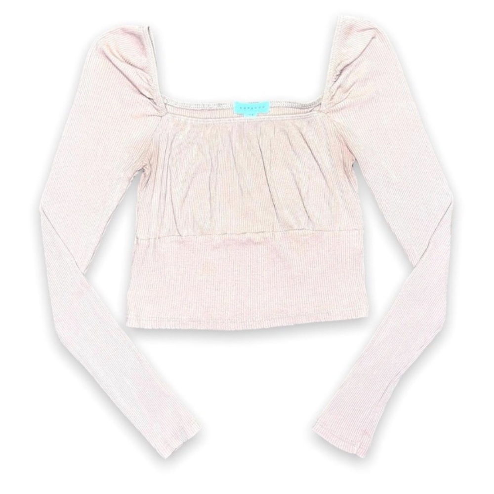 Top ship blush pink long sleeve